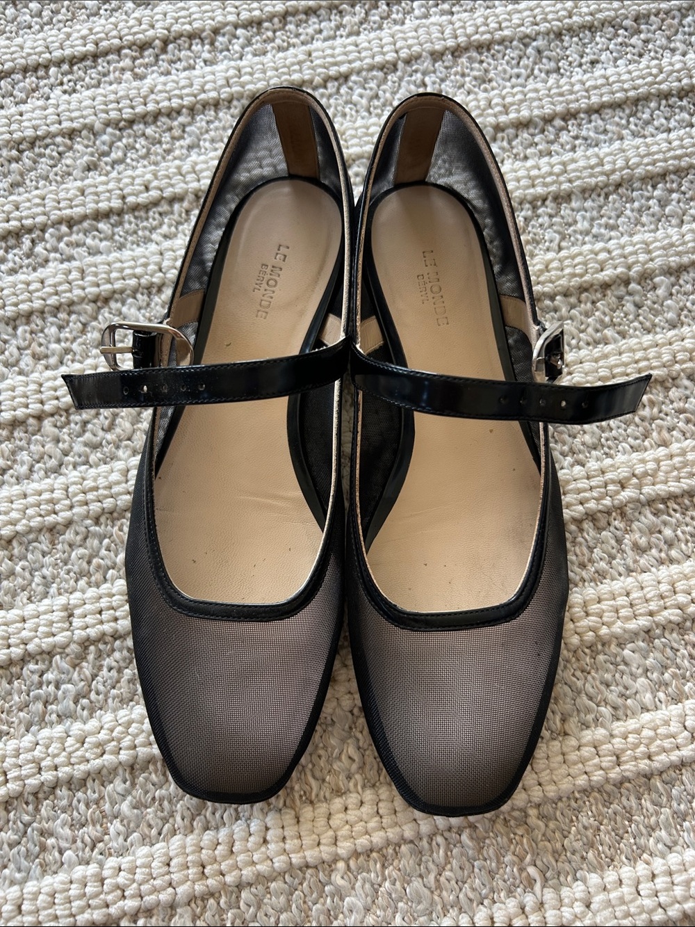 Le monde beryl mesh flats
